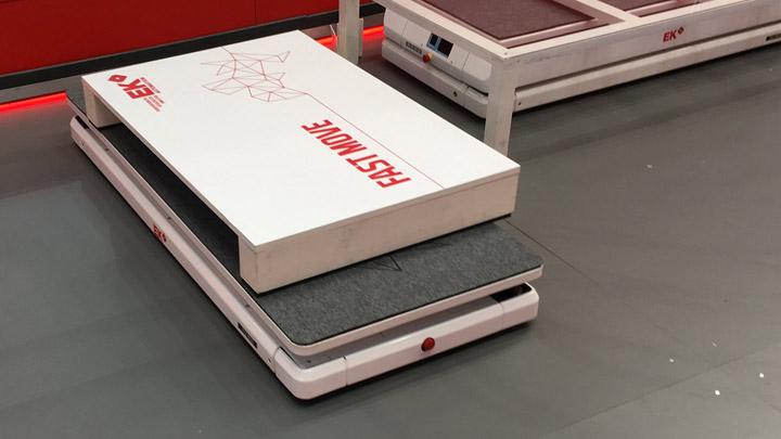 Industriedesign ek robotics Fast Move