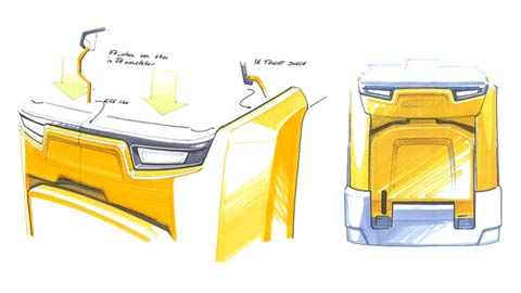 Maschinendesign Jungheinrich ERC